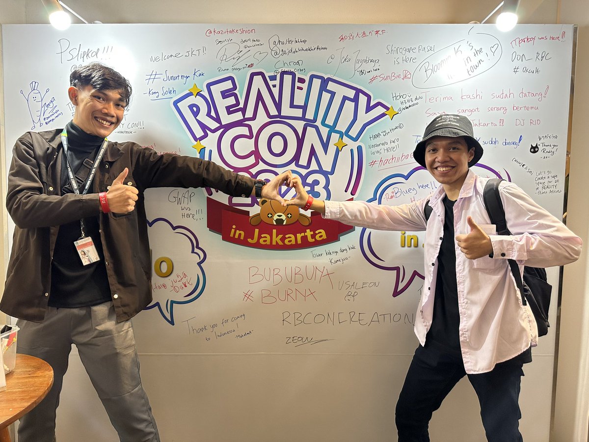 REALITY_app's tweet photo. 本日インドネシアで開催されているオフラインイベント「REALITY CON 2023 in Jakarta」会場の様子をお届けします!
フォトブースやDJで会場はとても盛り上がっています!
#REALITY_CON https://t.co/Np6PLB2kRu