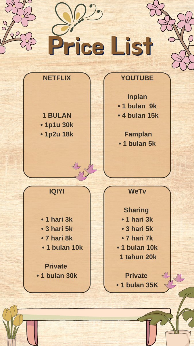 LemoniloAplStr's tweet image. Halooo kakak-kakak semuaa yang mau apk premium boleh langsung cek pricelist kitaa yaa, untuk apk yg tidak tersedia dipricelist boleh dm, terimakasih #zonauang #zonajajan