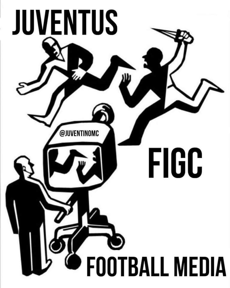 La realtà dei fatti ... 😡 #FIGCMAFIA #uefamafia
#Gravina 🤡
 #Ceferin 🤡
#disdettaSkyDAZN
@Gazzetta_it 🤡 @CorSport 🤡
@MedInfinityIT disdetta