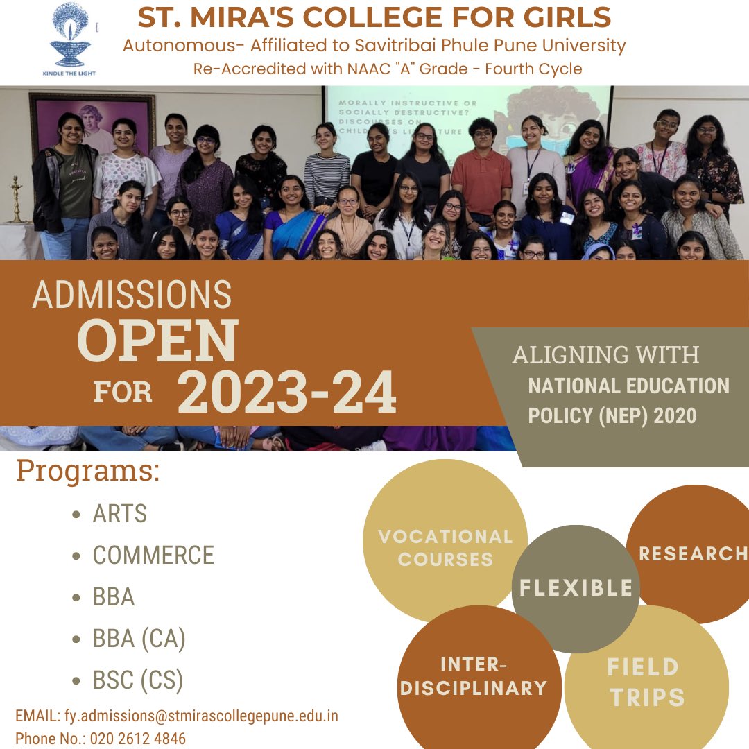 StMirasCollege's tweet photo. We are now OPEN for admissions for various professional and regular course:
https://t.co/7s30PlCrt5
Join the Telegram group and then submit the form. For any problem faced further please dm us :)
#ApplyNow #admissionopen #admissionalert #lifeatmiras #60gloriousyears #collegelife https://t.co/KC3SdT9d7W