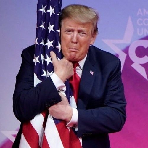 @BattlePatriots Did Trump soil our flag?
It should sue him for sexual assault.