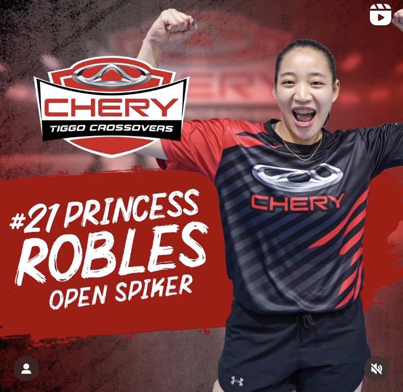 volleytrails's tweet photo. Welcome to Chery Tiggo, Princess Robles! 🇵🇭🏐 #PVL2023

📸 Chery Tiggo Crossovers

——————————

Win big on 1xBet by placing a bet on your favorite #volleyball teams using this link: https://t.co/2jAfqgOpp4

Register and get a bonus for your first deposit!

Promo Code: 1x_1023874 https://t.co/yIO6aGyU1D