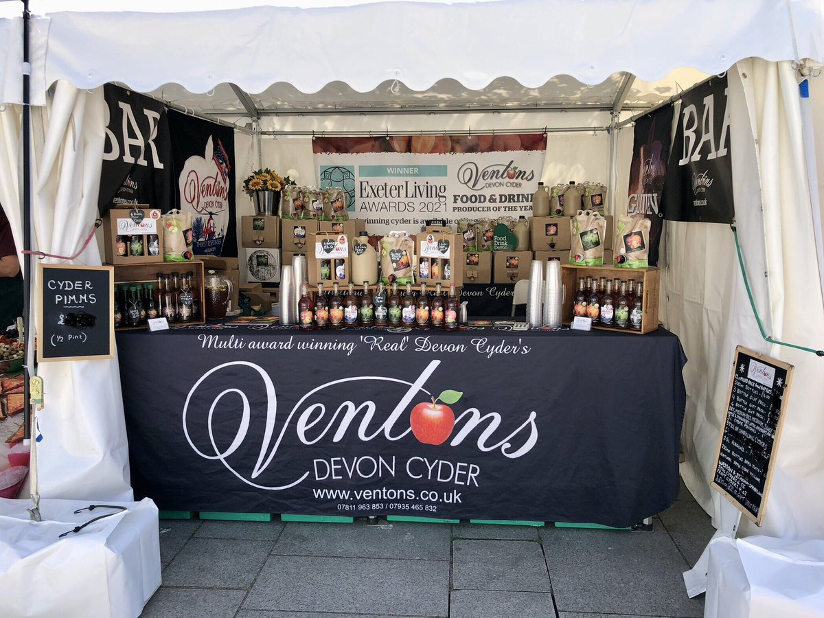 The sun is shining and the cyder is flowing at #Plymouth @FlavourFestSW today so join us for a great day out and take your pick from our full range of award winning Cyders! 🌞🍺 @oneplymouth @WhatsOnPlymouth #flavourfestSW