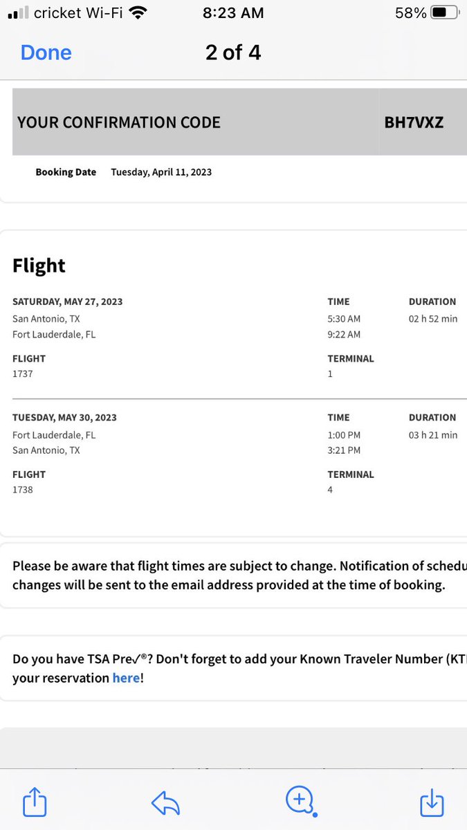 The worse airline!!!!! They keep changing the itinerary!!!😡