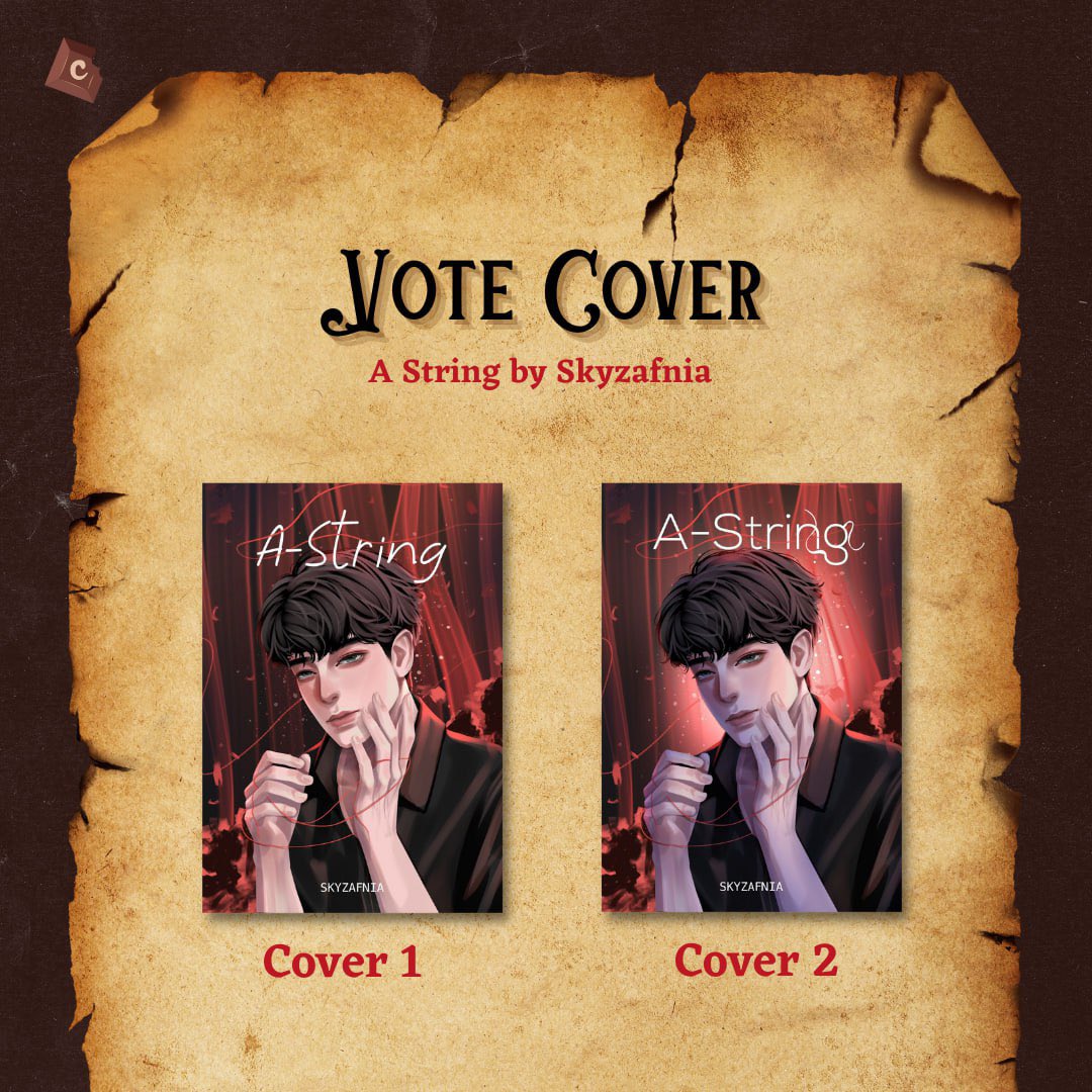 ChokoPublisher's tweet photo. [ VOTE COVER • A-STRING BY @1998skies ]

🗓️ 1st Pre-Order ; 6 Juni 2023

Yuk bantu Kak Sky untuk memilih sampul
terbaik untuk A-String dengan cara meninggalkan komentar atau klik vote di bawah! https://t.co/bEYVcuJHUa