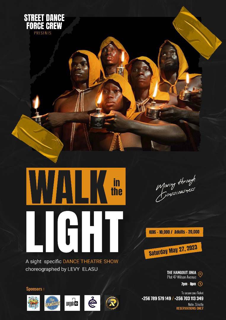 Moses Serugo #FreeBesigye (@serugo) on Twitter photo Concluding <a href="/jinjacity/">Jinja City Uganda</a>’s #AfricaDay weekend is #WalkInTheLight, a contemporary dance performance by Street Force Dance Crew this evening at The Hangout - Dauncey Lane from 7pm. Entry: UGX20K (Kids: UGX10K). @UotJinja <a href="/JinjaBrunch/">Jinja Brunch</a> <a href="/nbstv/">NBS Television</a> <a href="/observerug/">The Observer</a> <a href="/newvisionwire/">The New Vision</a> <a href="/DailyMonitor/">Daily Monitor</a> Concluding <a href="/jinjacity/">Jinja City Uganda</a>’s #AfricaDay weekend is #WalkInTheLight, a contemporary dance performance by Street Force Dance Crew this evening at The Hangout - Dauncey Lane from 7pm. Entry: UGX20K (Kids: UGX10K). @UotJinja <a href="/JinjaBrunch/">Jinja Brunch</a> <a href="/nbstv/">NBS Television</a> <a href="/observerug/">The Observer</a> <a href="/newvisionwire/">The New Vision</a> <a href="/DailyMonitor/">Daily Monitor</a>