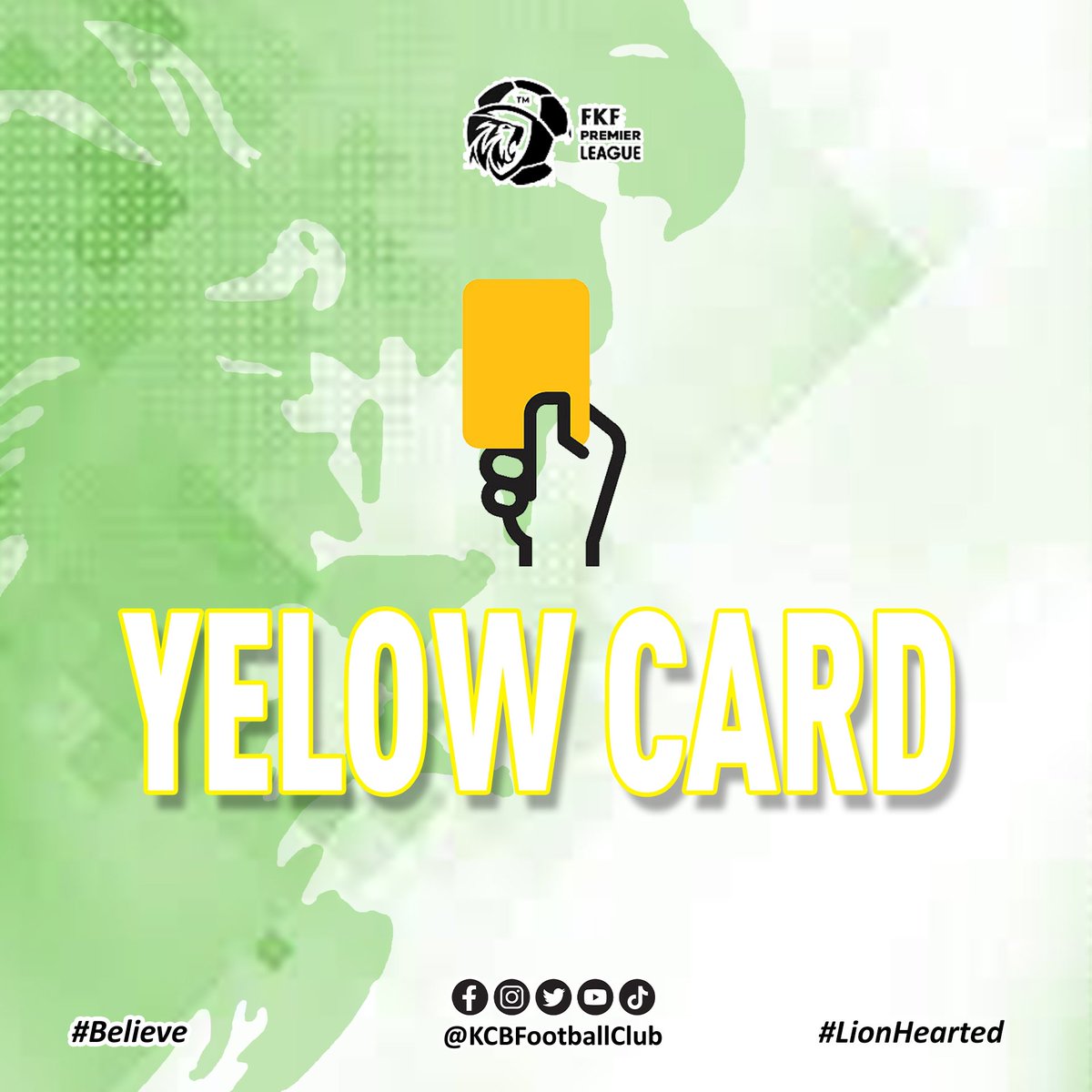 KCBFootball's tweet photo. ⏱️ 36
🟨 Yellow Card

Byrne Omondi is the first in the referee's book.

Mathare 0️⃣-0️⃣ KCB
#MATKCB
#Believe #LionHearted 🦁 https://t.co/rhI5VdfOru
