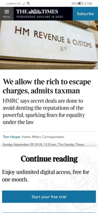 🔴TAX EVASION: Tax Havens

👉'WE ALLOW THE RICH TO ESCAPE CHARGES' - HMRC

▪️£570,000,000,000 held by Britain’s super-rich in offshore tax havens  

▪️£18,500,000,000 lost in tax every year through these schemes  

➧➧➧ RETWEET if you support a wealth tax.

#TaxTheRich