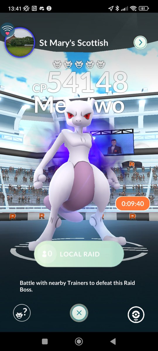 WOW shadow Mewtwo exciting! Except I've watched this for 35 minutes now and not a single person has attempted to join <a href="/NianticLabs/">Niantic</a> <a href="/PokemonGoApp/">Pokémon GO</a> the vision flawed! I have no community to raid with anymore and you blocked me from remotes or inviting remotely! Fail! #HearUsNiantic