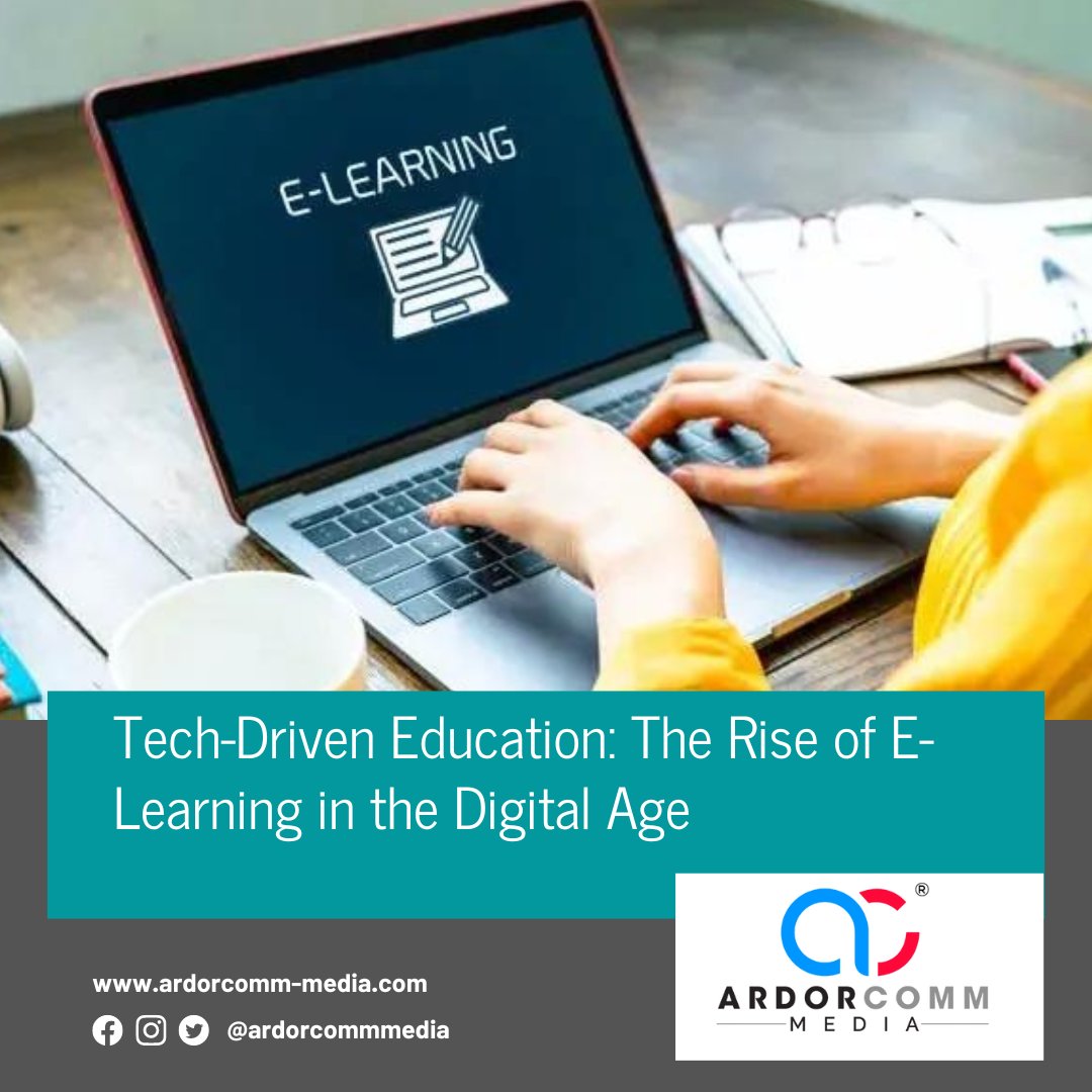 ardorcomm's tweet photo. Tech-Driven Education: The Rise of E-Learning in the Digital Age
-By ArdorComm News Network
https://t.co/PrOZLS3QZ0
#ArdorComm #ArdorCommNews #News #tech #driven #techdriven #education #TheRise #elearning #digitalage #blog #educationalblog #ArdorcomMediaBlog #elearningblog https://t.co/Mjxe4nOA1S