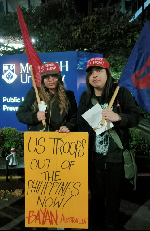 On 24th May monthly anti-imperialist vigils. We call on all anti-imperialists who wish to see Australia out of US led wars and who wish to unite in international solidarity with struggles against US imperialism. Join us the next vigil at US Consulate in Melbourne June 19th 5pm!