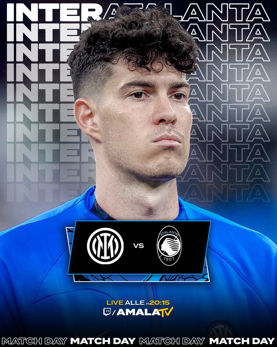 AmalaTV_'s tweet photo. Un posto Champions da conquistare.
Ultima partita a SanSiro, e speriamo ultimo capitolo per la matematica qualificazione, vi aspettiamo in live su #Twitch dalle 20.15 ad #AmalaTV, per vivere insieme a noi e alla #Famala #Inter-Atalanta.
👉🏻 https://t.co/adGKCYAQBR https://t.co/DBAIQ1tQyI