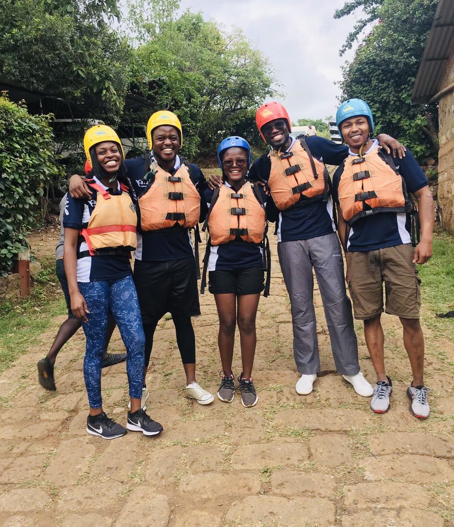 KPMGEastAfrica's tweet photo. KPMG Kenya is a Silver sponsor at the @FarajaTrust 9th Annual White Water Rafting Challenge happening this weekend at Savage Wilderness Camp in Sagana. We wish the participating KPMG team all the best in the challenge as they #PaddleForCancer. https://t.co/3DRR0FLPRe