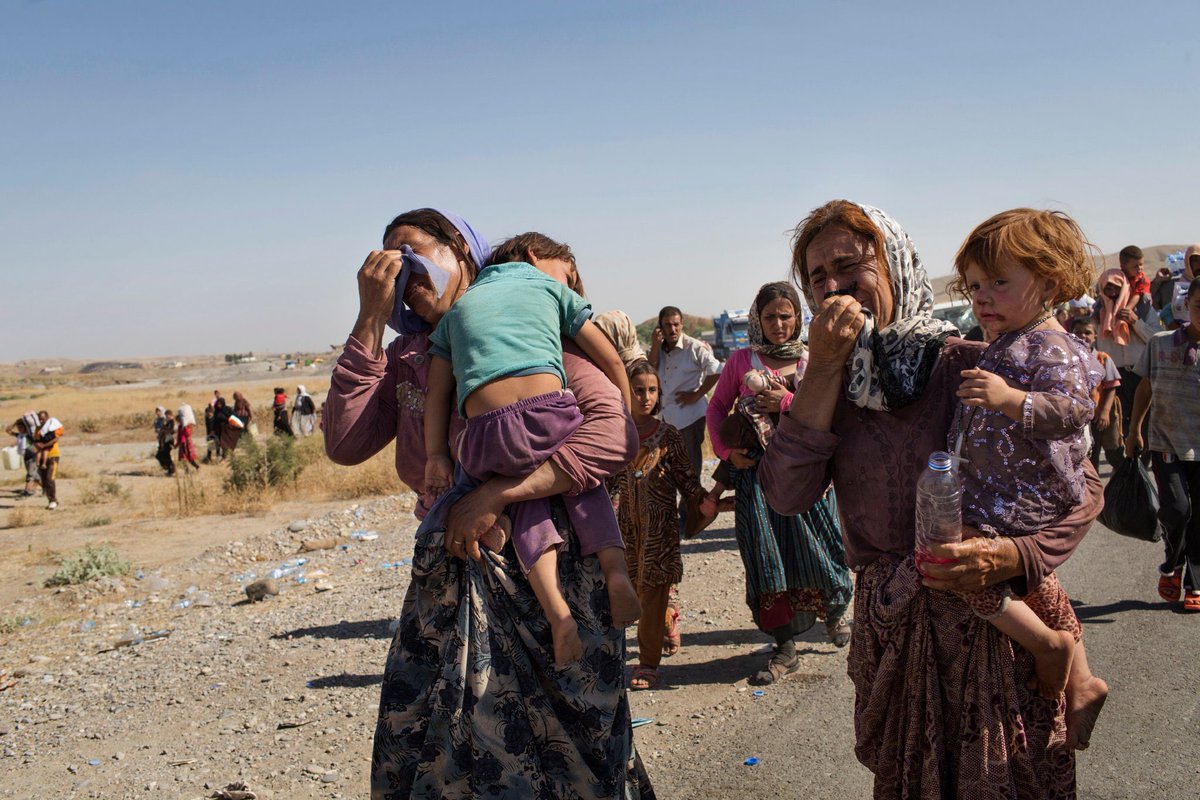 The Yazidi Genocide lasted over 8 years, making it the longest genocide in history and it is continuing. Let us remember and honour the victims and work towards international protection for the Yazidis.
 #NeverForget
#IntlProtection4Yazidis