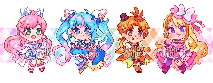Hii! I'm Akuo a spanish artist who love to make colorful and cheerful art I draw a lot of Genshin and Magical Girls.   Patreon  Store   Sharing will help me a lot