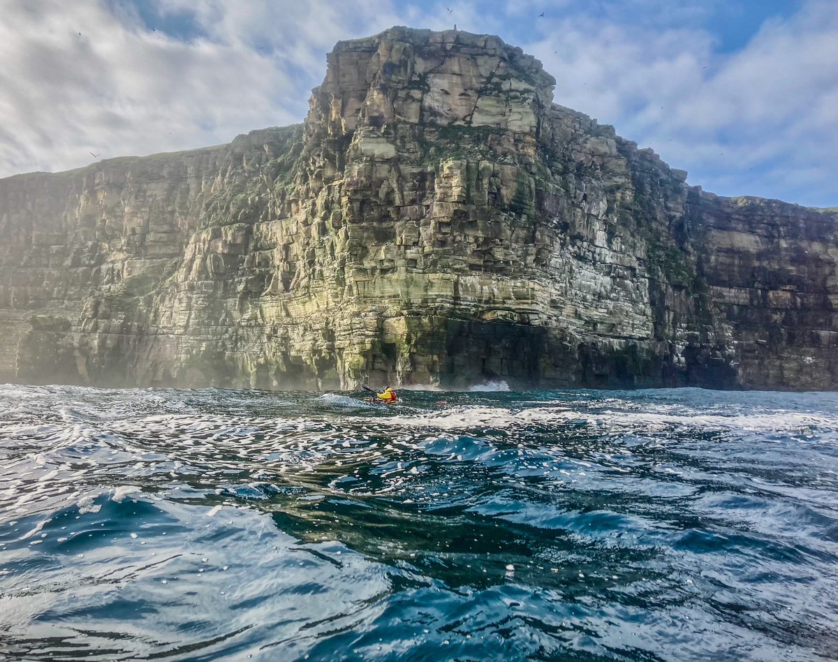 Nick Ray on Twitter "This is me paddling around the northern point of
