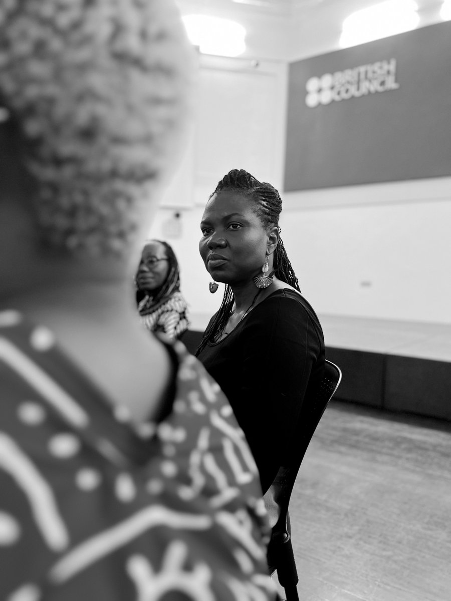 accordliterary's tweet photo. Our first panel discussion of the day: 

Creating a sector for African children’s literature - with @Eltayo_Ofosuah @elizabethireneb @DadsonAma @rygoka &amp; Gracie Grace of the #AllAfricanBookfair 📖 https://t.co/MYpnqXS3cB