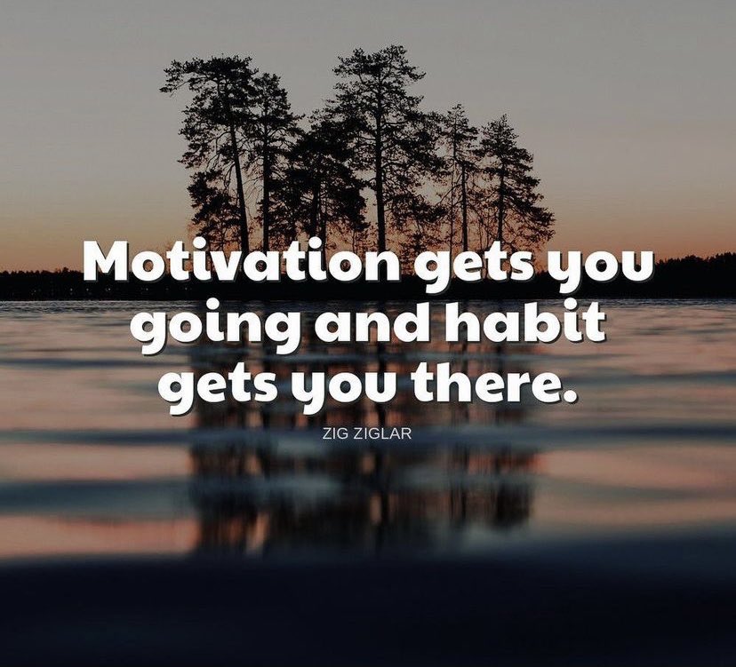 Let’s get you motivated/thinking today by considering what habits you need to change in order to improve. Do you need to get up earlier, show up early, read consistently, pray more often, eat healthier, become more thoughtful, responsive, and innovative? #ItsTimeToManUp #TGIF