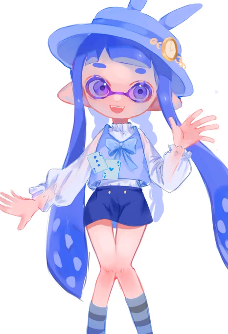 コスプレしてるイカちゃん