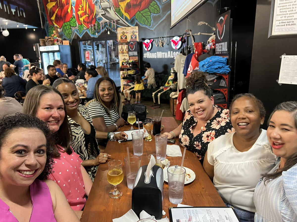 Thankful for shared time to celebrate as a network before everyone heads off for the summer! <a href="/SAISD/">San Antonio ISD</a> <a href="/SAISDFoundation/">SAISD Foundation</a> @DCATexas <a href="/cep_team/">City Education Partners</a> <a href="/freetailbrewing/">Freetail Brewing Co.</a>