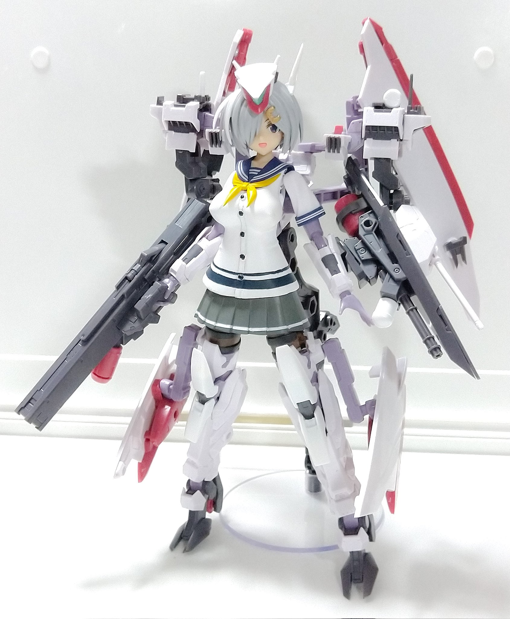 フレームアームズ・ガール 金剛 金剛 フレームアームズガール 塗装完成