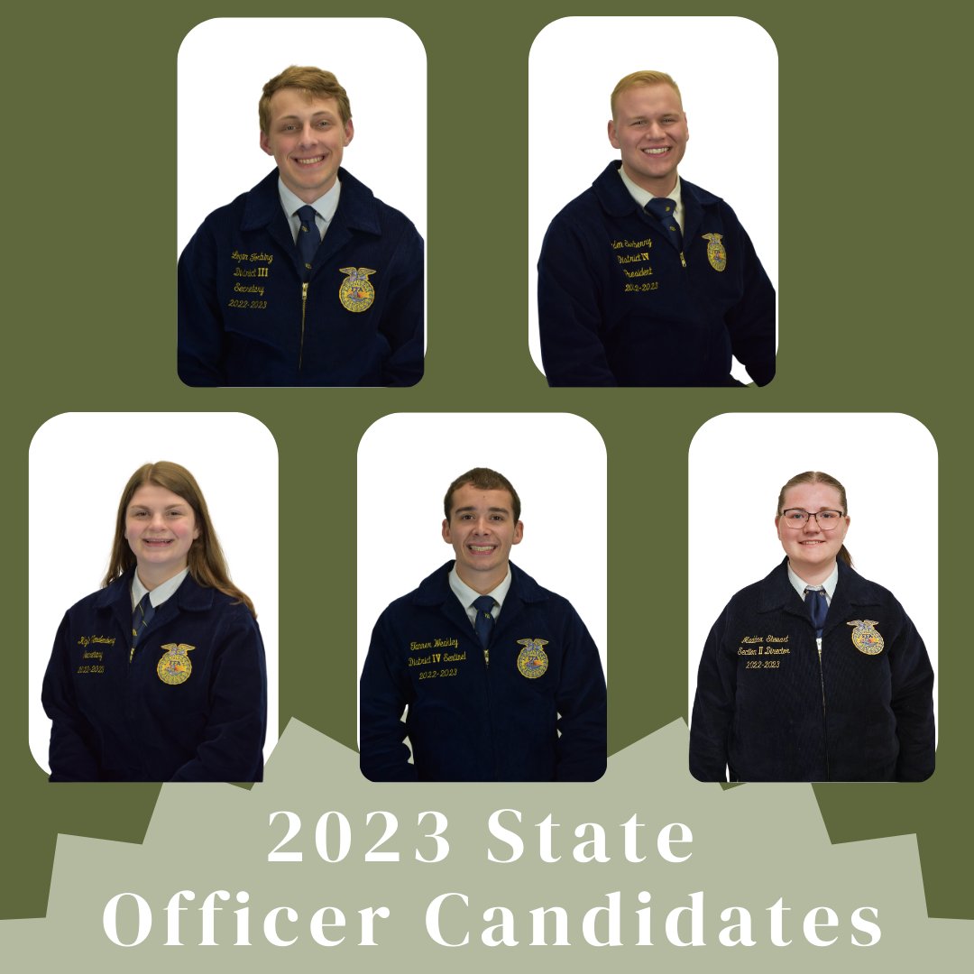 IndianaFFA's tweet photo. We are blessed to have 24 individuals running for State Office. Let's wish them good luck as they begin the selection process today! https://t.co/RShdIz2YnJ