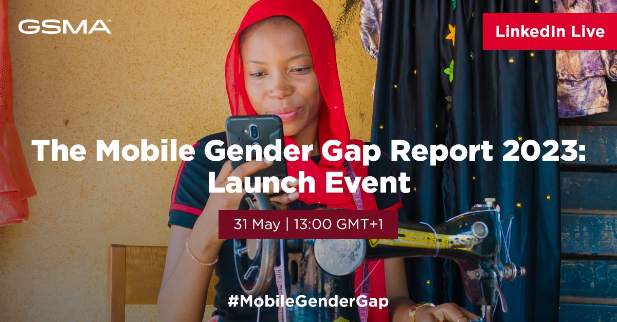 WBG_Digital's tweet photo. Millions of women are still missing out on the opportunities a #mobile phone can bring 📱 and there has never been a more urgent time to address this. 

Join @GSMAm4d at the #MobileGenderGap Report 2023 launch event 👉 https://t.co/MUSePbcfc2
Funded by @Sida @FCDOGovUK. https://t.co/ZwiGWwaZal