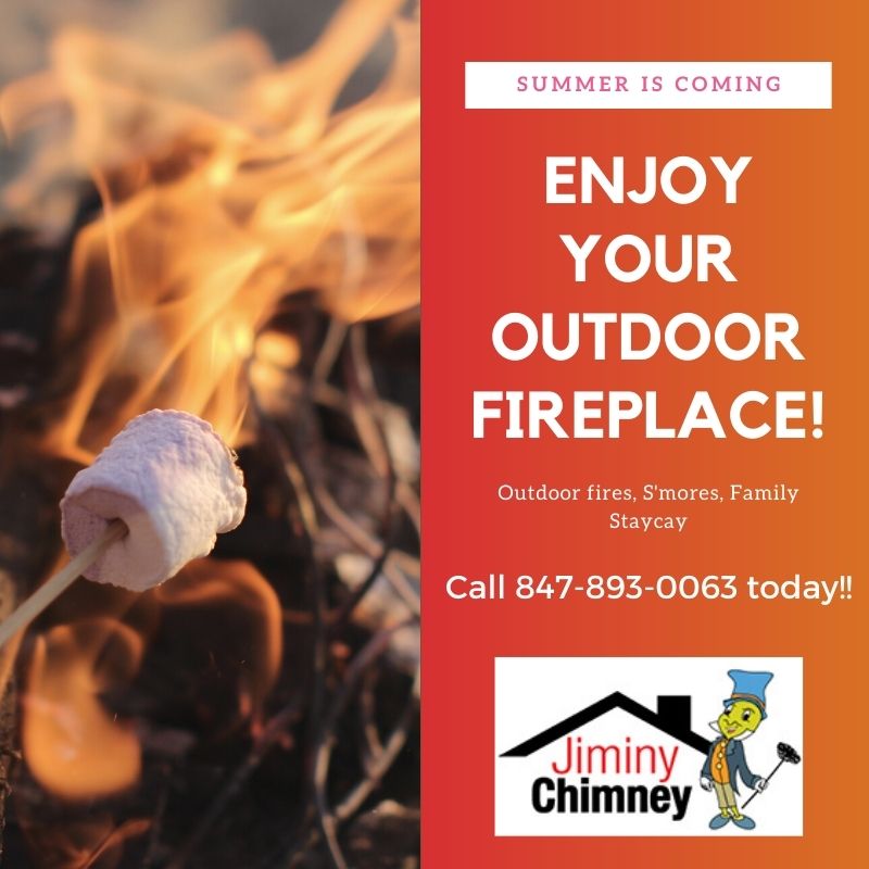 Make this summer the best EVER with smore's included! We can build the outdoor  🔥oasis of your dreams and have a May special that will help you save! Give us a call  📞 and let's get started! #jiminychimney #outdoorfireplace #summerfun #maydeal