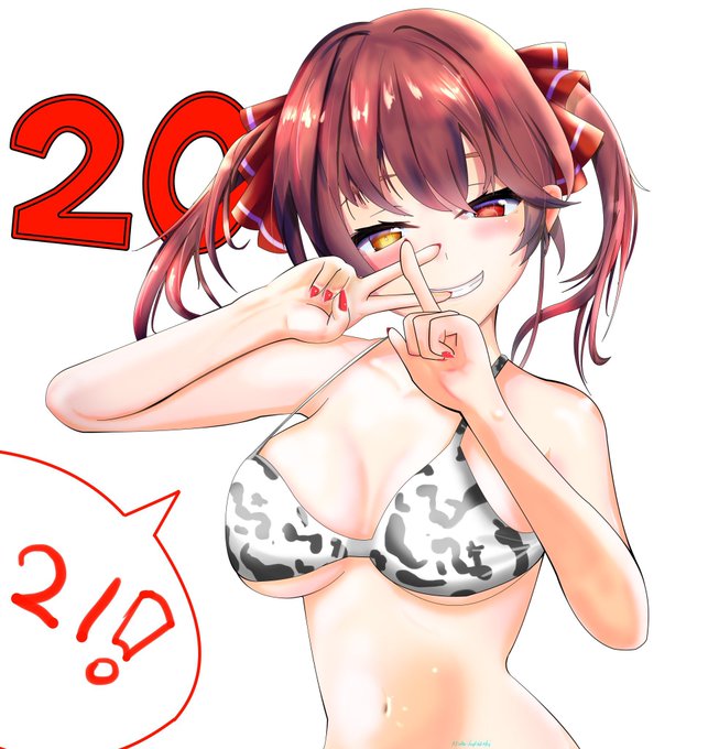 #みなさん2年前の今頃はどんな絵描いてましたか
アイも変わらずマリン船長描いてました
少しずつクリスタの使い方に慣れ出した頃ですね、懐かしい https://t.co/HoMAbeNVKp