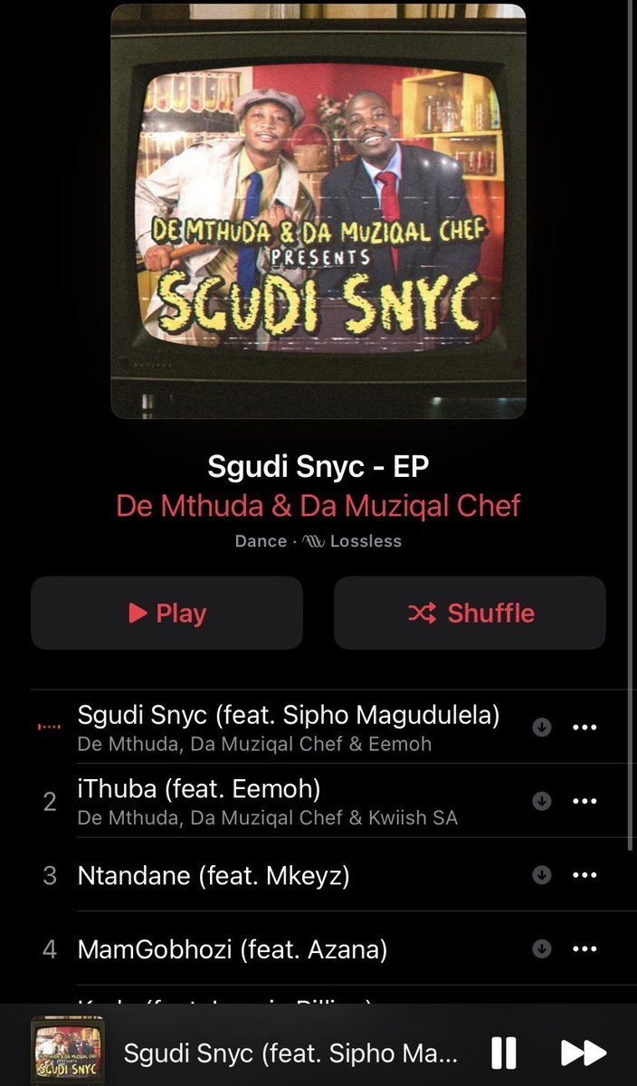 @Aubrey_Senyolo #SgudiSnyc
De Mthuda and Da Muziqal Chef