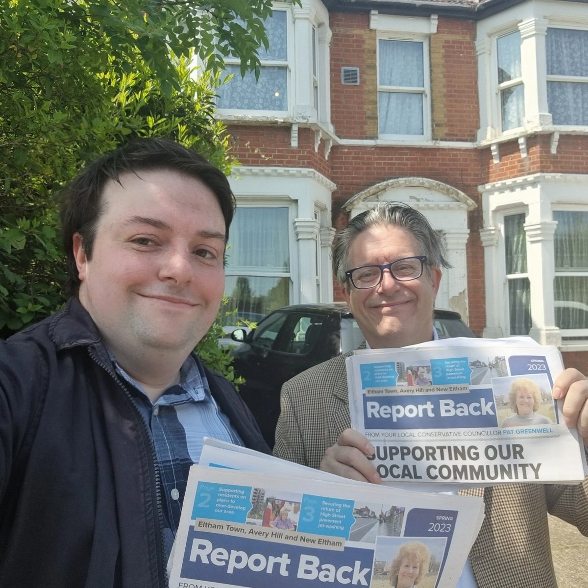 Lovely day out with @GreenwichTories today supporting @ElthamTories who are doing great work holding the local council to account.

Khan's #Ulez Expansion will hit #Eltham particularly hard if passed.

@CDavisEltham @RogerMTester @JamesCowling10 @Belvederebrooks @ThomasFTurrell