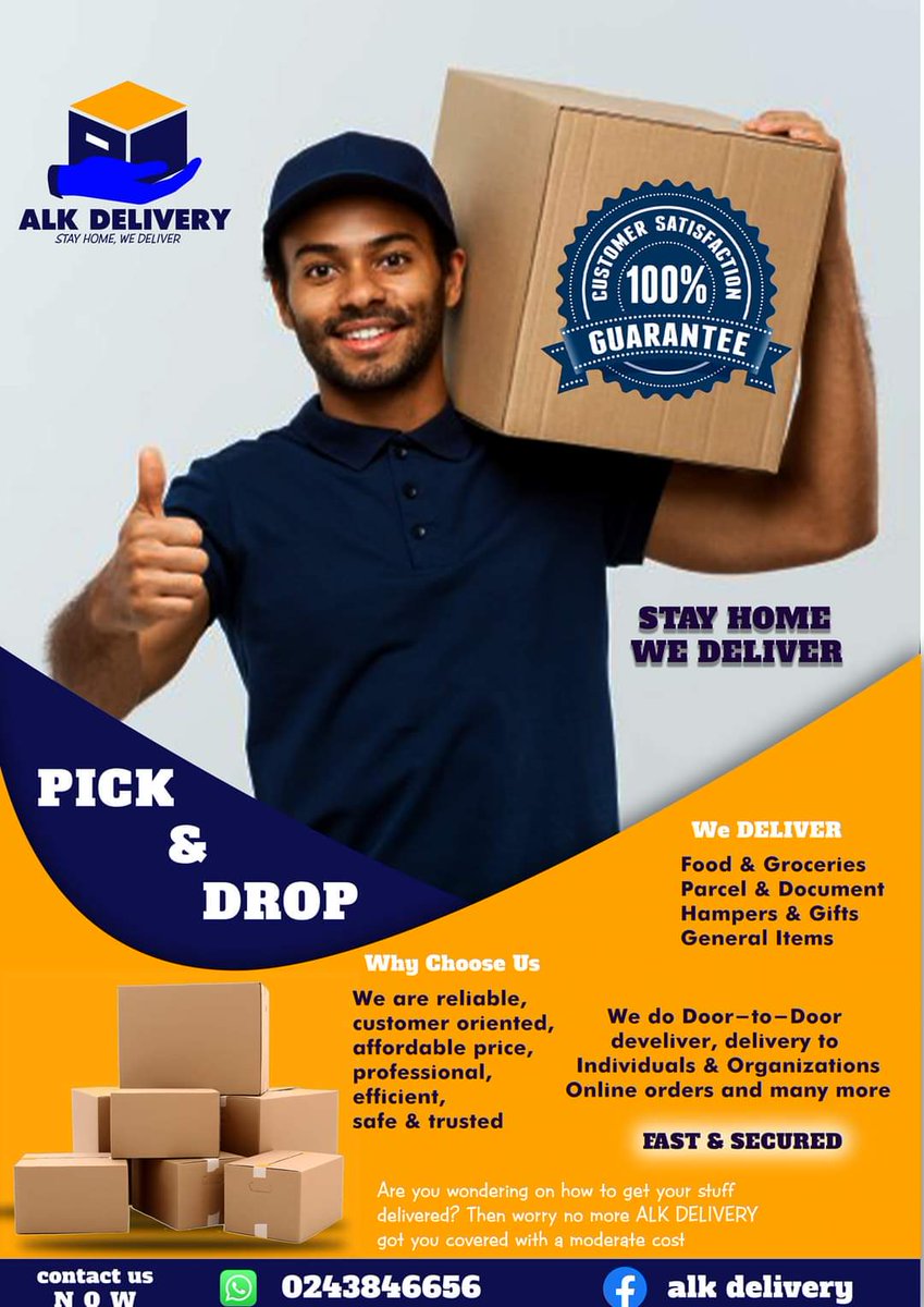 Alkart_Designs's tweet photo. Are you a business person or owner, do you do online business sales or e-commerce marketing,  do you sell products online ? then worry no more on how to get your items delivered to your noble clients or customers. ALK Courier services is here to handle that for you https://t.co/zLxCQ0XQkI