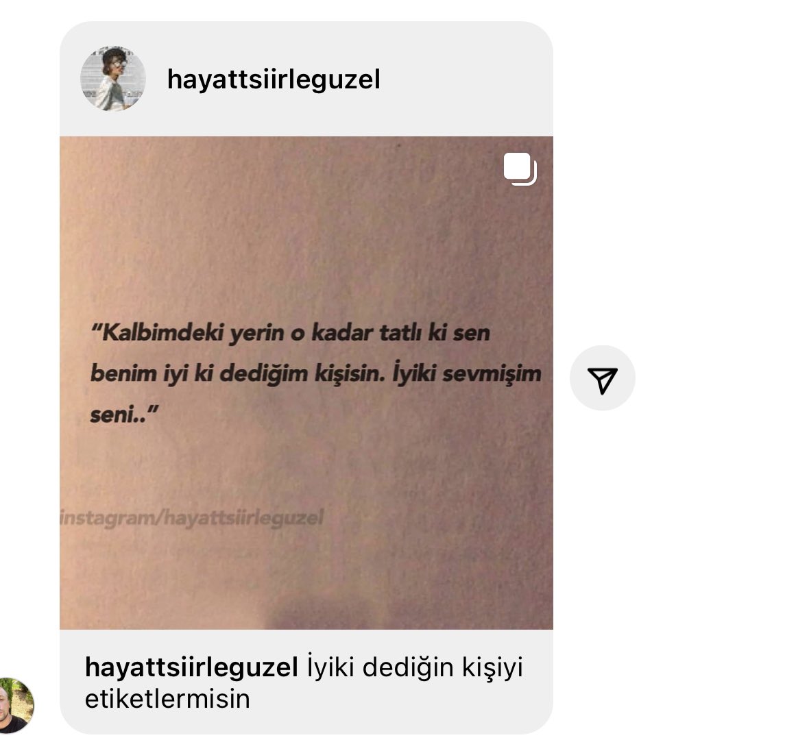 Sen benim başıma gelen en güzel şey