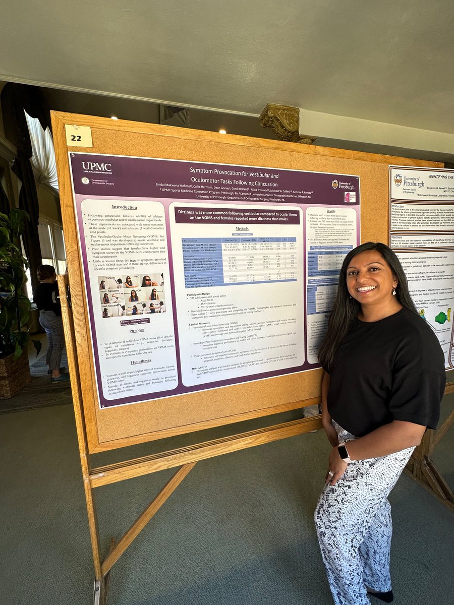 UPMC_Concussion's tweet photo. Fellows presented concussion research at the University of Pittsburgh Orthopaedic Surgery Retreat yesterday! Great day of learning and connecting with bright minds in our Orthopaedic Department 👏🏽 #Pitt #UPMC #concussion #AcademicTwitter 
@ted_albrecht @BindalMehmel 
@cburley1 https://t.co/fV0V7zyFhK
