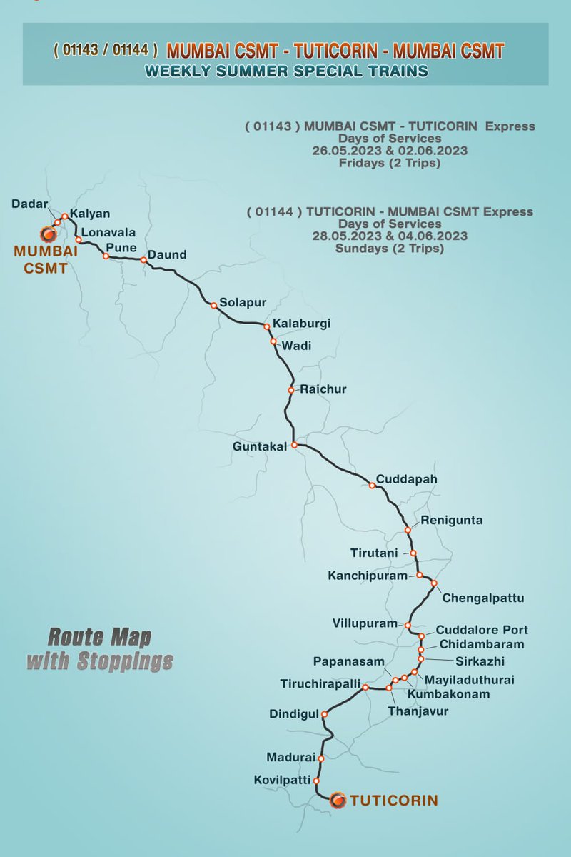 Thanjavur Updates on Twitter "RT Tanjorerailway Heartfelt thanks for