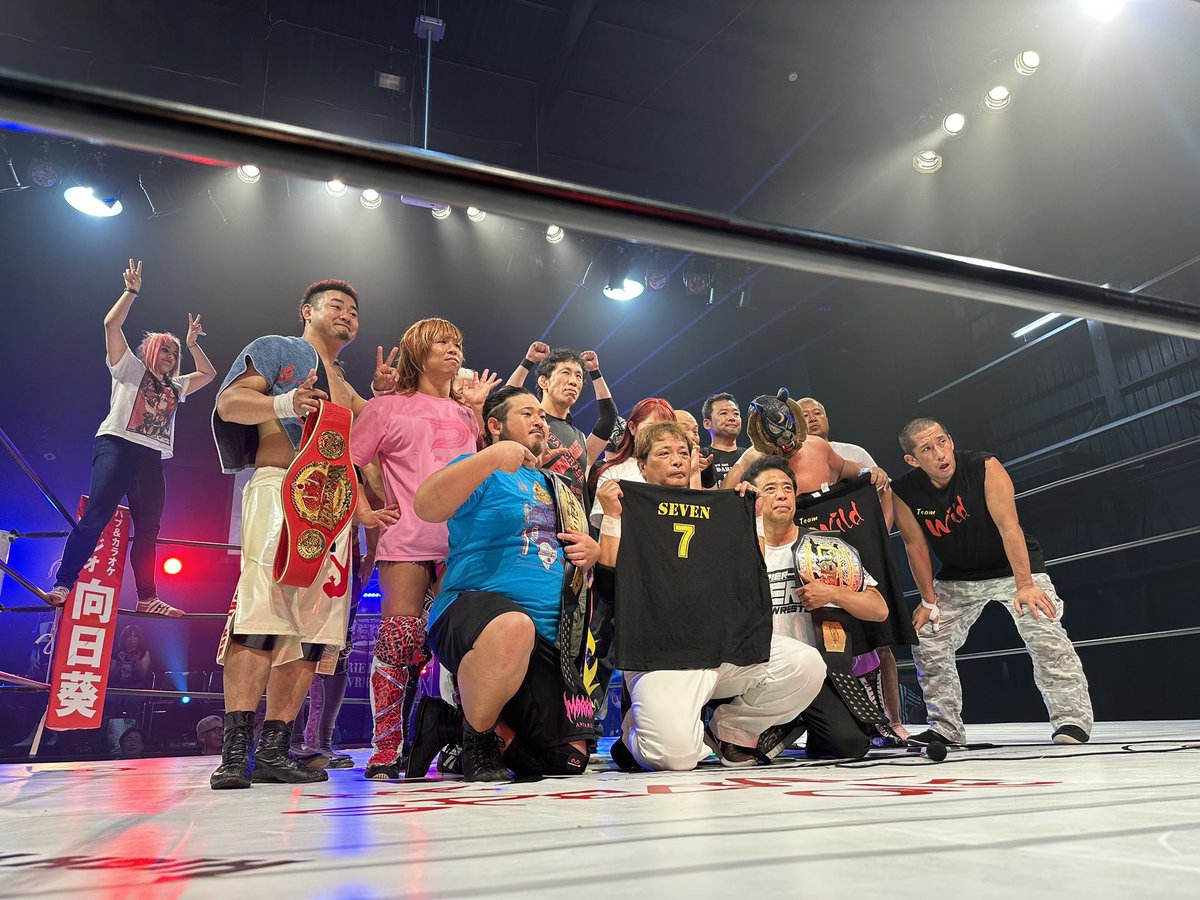 ako_Dpro's tweet photo. 5.27(Sta) 新木場1st にて HERO36へお邪魔しました!!
豊島会長ありがとうございました🙇‍♀️
#CGF #BBFJ #AKO #GPSプロモーション #HERO #バリアフリープロレス https://t.co/SPE6aUdvSj