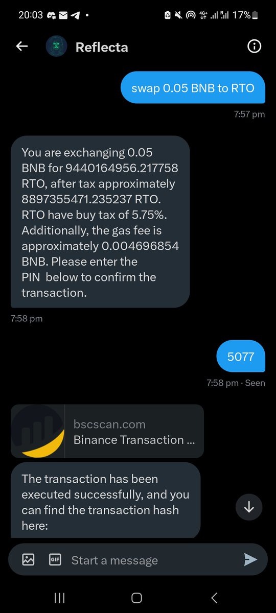 Reflecto tweet media