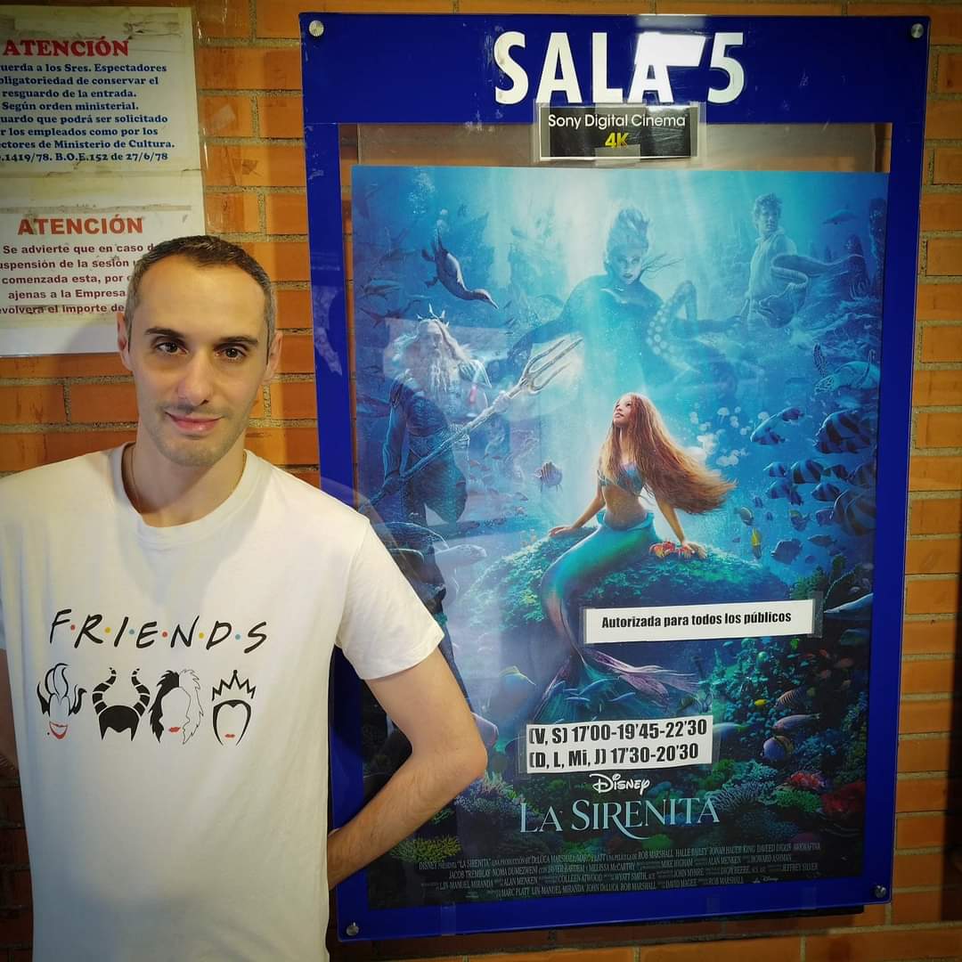 RodrigoBentez2's tweet photo. Cine Disney siempre "La Sirenita"
#lasirenita
#robmarshall
#hallebailey
#melissamccarthy
#javierbardem
#waltdisney
#cinedisney
#chicodisney
#disneyboy
#disney
#thelittlemermaid https://t.co/sZptav29Gn
