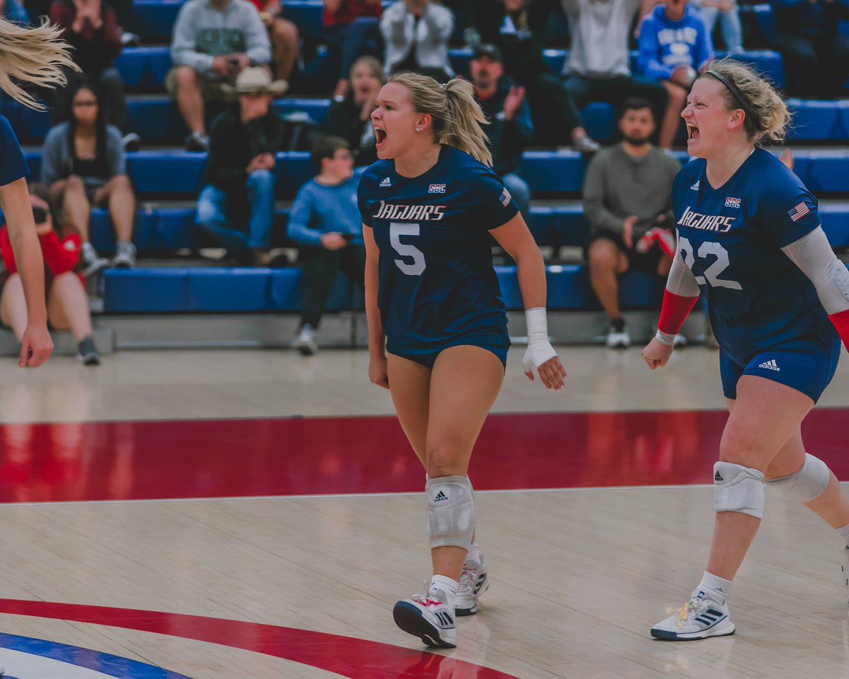 how we feel because it’s 90 days until first serve in jag gym 😝 

#WeLead | #JagNation