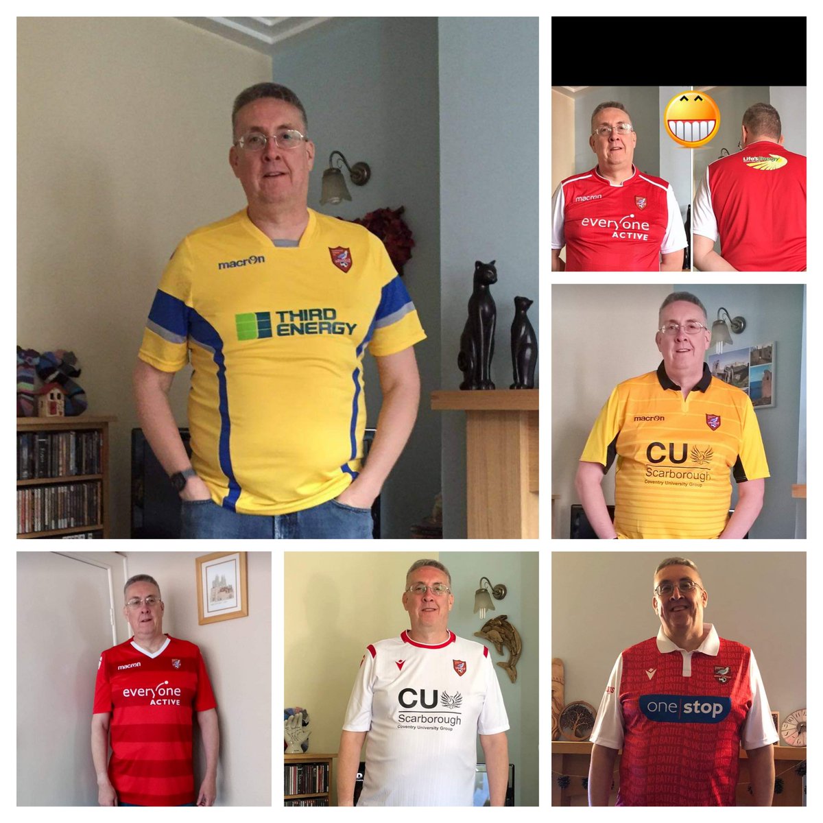Some of @safc shirts from last few seasons #seadogs