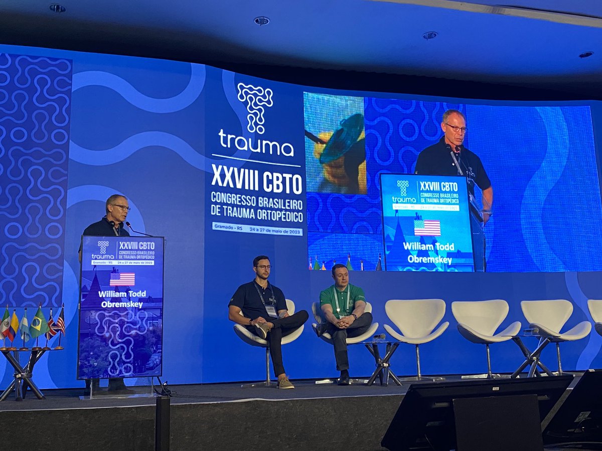 It was an honor to speak at the Brazilian Orthopedic Trauma meeting  in Gramado the last 3 days. Incredible surgeons and hospitality.  Thank you!