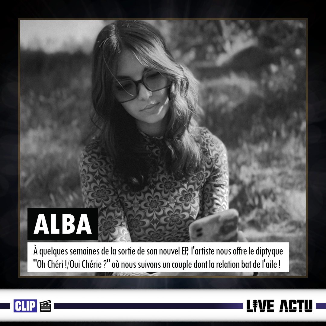LIVE ACTU (@liveactu_off) on Twitter photo 🎬 #Clip
<a href="/bonjouralba/">ALBA - follow me on insta @bonjouralba</a> incarne un couple dans lequel tout n'est pas tout rose le temps du diptyque « Oh Chéri ! / Oui Chérie ? » 🙏🫶
🔹 L'info flash 👉 instagram.com/p/CswZfDLIBIe/
🔹 Voir/écouter le diptyque 👉 alba.lnk.to/ohcheri 🎬 #Clip
<a href="/bonjouralba/">ALBA - follow me on insta @bonjouralba</a> incarne un couple dans lequel tout n'est pas tout rose le temps du diptyque « Oh Chéri ! / Oui Chérie ? » 🙏🫶
🔹 L'info flash 👉 instagram.com/p/CswZfDLIBIe/
🔹 Voir/écouter le diptyque 👉 alba.lnk.to/ohcheri
