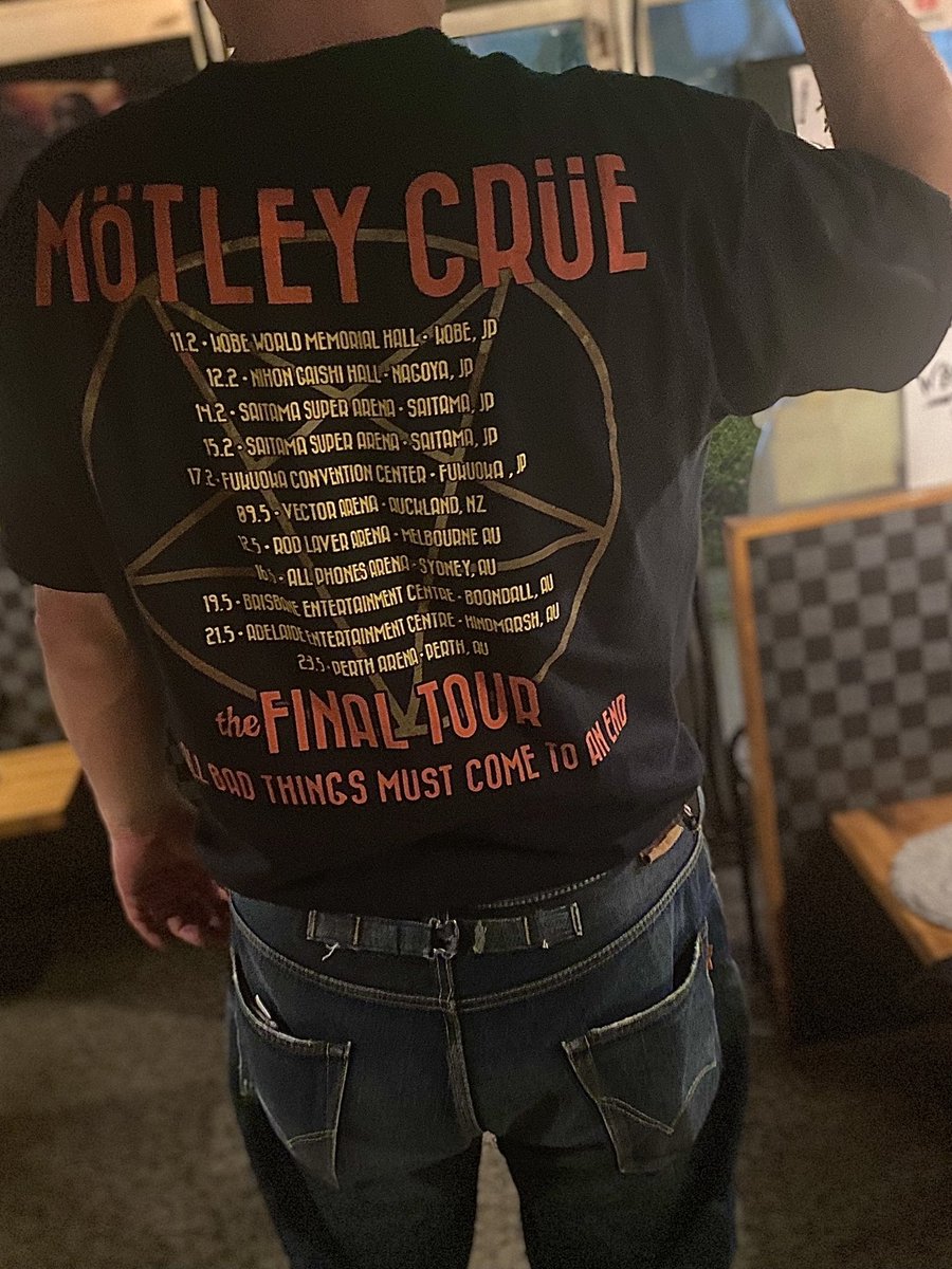 本日のモトリークルー⚡️

#メタル焼肉 #モトリークルー #motleycrue