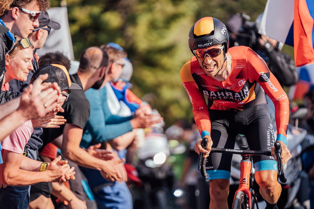 🇮🇹 #Giro 👊 @CarusoDamiano put on an extraordinary performance in the uphill ITT on Monte Lussari @giroditalia He took fourth place and also defended his fourth place in the GC. #RideAsOne 📸 @ChrisAuldPhoto