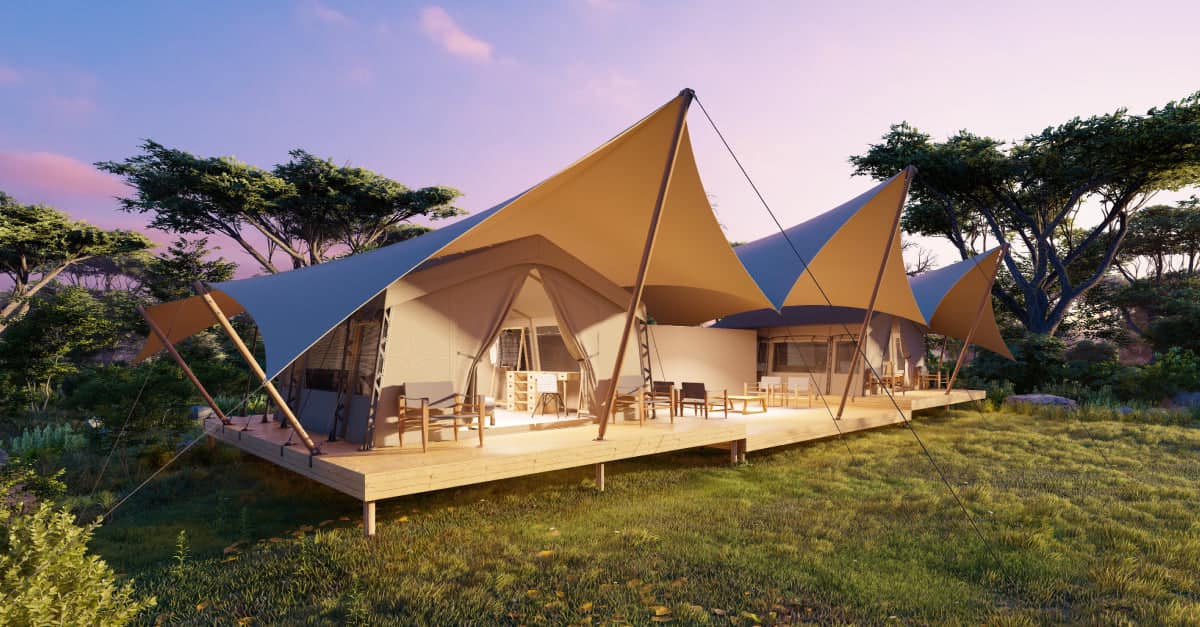 Made for the wild with all the comforts of home, Tenthouse Structures brings their award-winning tent architecture from the world's most exotic location to your glampsite.

See it all for yourself at #GlampingShowAmericas, October 3-4 in Aurora, CO.
glampingshow.us/register.html