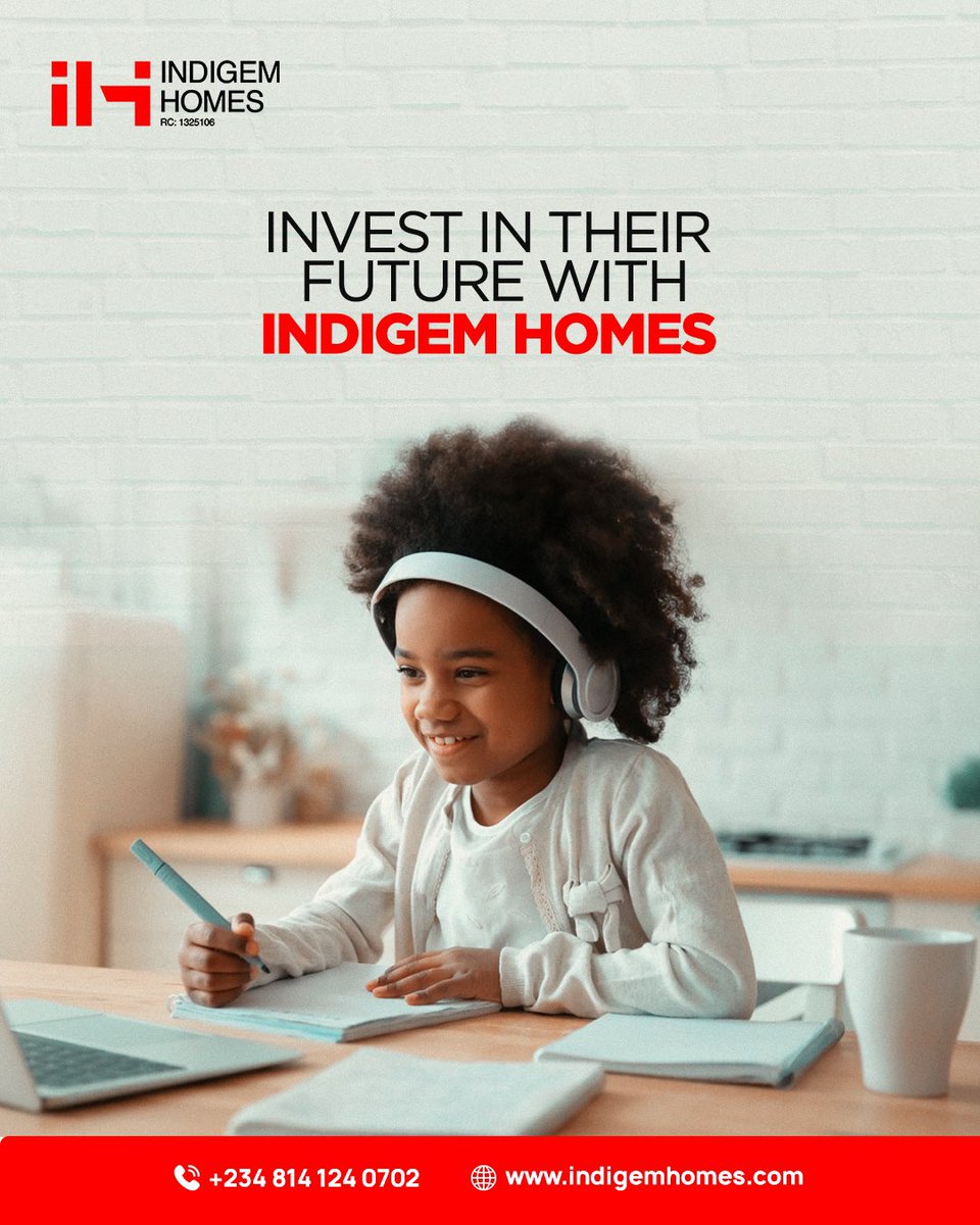 🎉 Happy Children's Day! 🎉

Invest in the future with Indigem Homes. Let's create nurturing spaces where dreams can take flight. 🌟🏡

#ChildrensDay #IndigemHomes #InvestInTheFuture #DreamsTakeFlight