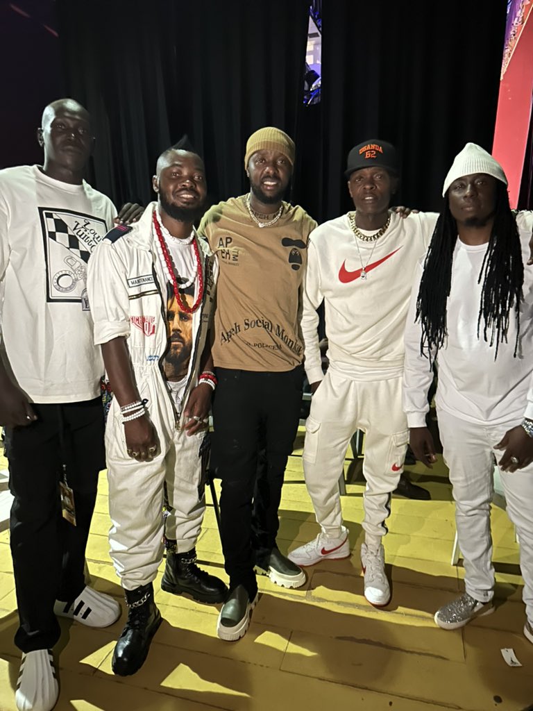 BwoyMulla's tweet photo. Big shout out to my brother #JohnfrogSSD   #EddyKenzo #JoseChameleon #Erickonewash ,#Kspoon #Mudi #Denis and  #Gudahman history was made  our next destination is (Nairobi 🇰🇪 Cairo ,Juba and Rwanda 🇷🇼 Kigali ). https://t.co/GrSIX9p0ns