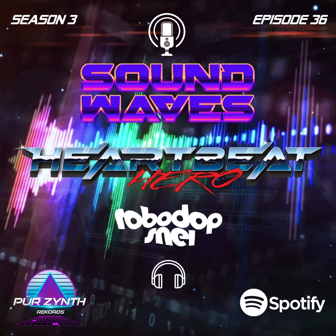 ๐๐ช๐ง๐๐ฎ๐ฃ๐ฉ๐ ๐๐๐ ๐ค๐ง๐๐จ (@purzynthrekords) on Twitter photo Listen to SOUNDWAVES S3-EP36 <a href="/heartbeat_hero/">HeartBeatHero</a>
+ DJ set by Robodop Snei by SOUNDWAVES.
Hosted by <a href="/SinuNavarrete/">sinuhe navarrete</a> & <a href="/DJKaleidomx/">DJ Kaleido</a>
open.spotify.com/episode/16I74gโฆ
#PurZynth #podcast #interview #synthwave #cyberpunk #DJset #synthmusic #electronicmusic Listen to SOUNDWAVES S3-EP36 <a href="/heartbeat_hero/">HeartBeatHero</a>
+ DJ set by Robodop Snei by SOUNDWAVES.
Hosted by <a href="/SinuNavarrete/">sinuhe navarrete</a> & <a href="/DJKaleidomx/">DJ Kaleido</a>
open.spotify.com/episode/16I74gโฆ
#PurZynth #podcast #interview #synthwave #cyberpunk #DJset #synthmusic #electronicmusic