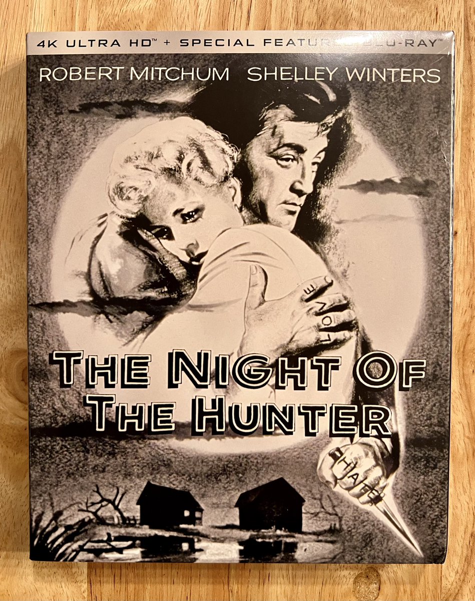 Latest #4KUltraHD disc in for review from @KLStudioClassic #FilmNoir #robertmitchum #shelleywinter #FilmTwitter