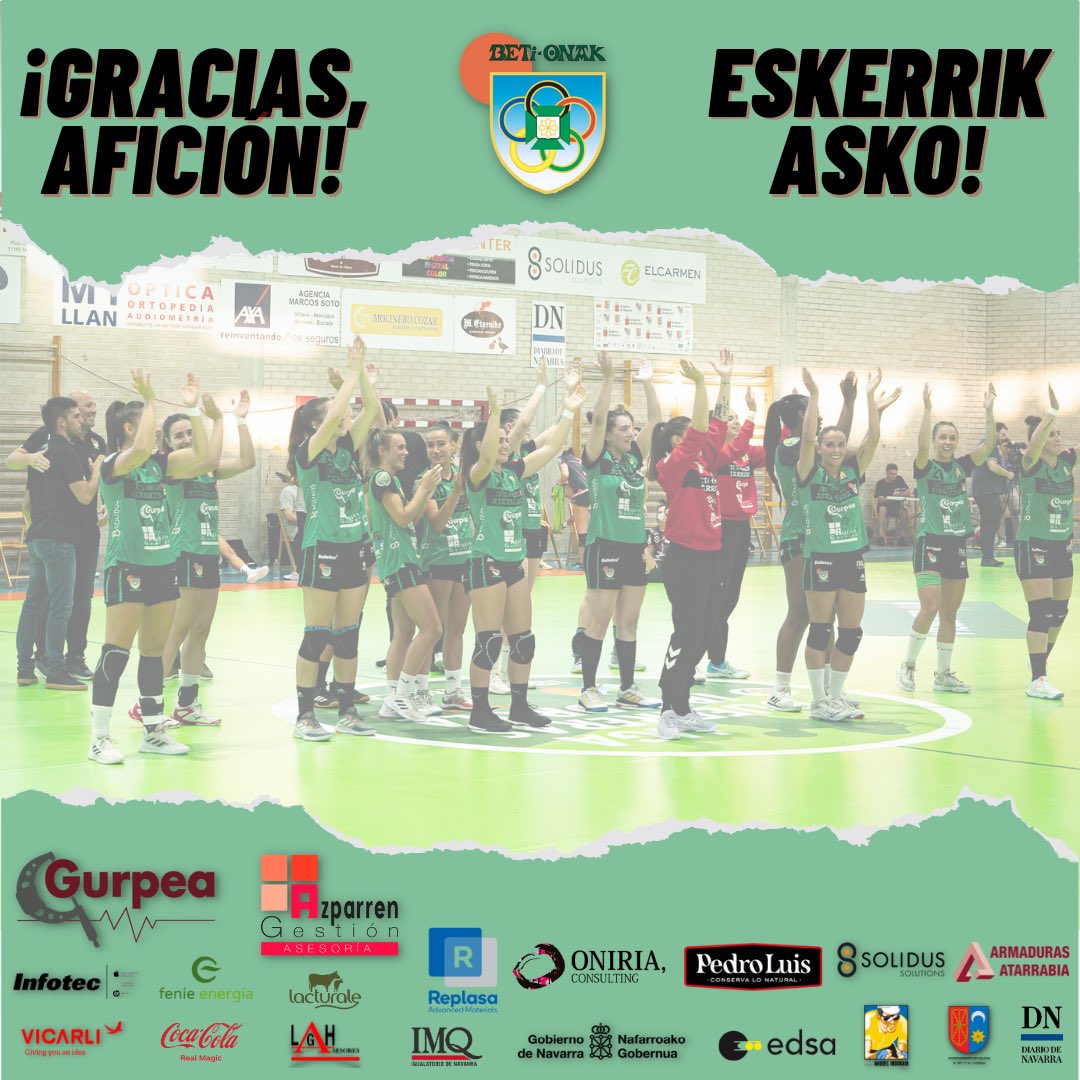 💚🖤 Somos <a href="/IberdrolaDHF/">Liga Guerreras Iberdrola</a> gara‼️